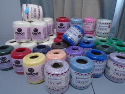 Caron Grandma's Best & Grandma's Best Crochet Cotton Thread 10 - NEW You Choose