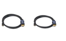 Lot of 2 NEW Ultra High-Speed 3FT HDMI Cable HDMI Male/HDMI Micro Mobile Device