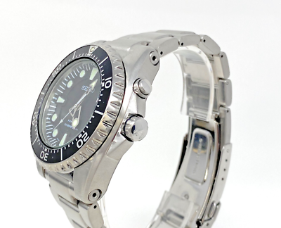 Seiko Kinetic Divers 200m 5M62-0BL0 SBCZ011 S. Steel 45mm- Max