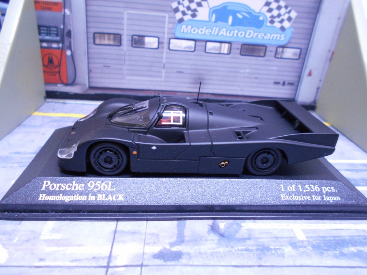 ミニカー Porsche 956L Homologation in BLACK MINICHAMPS PORSCHE 956L Homologation in BLACK | eBay