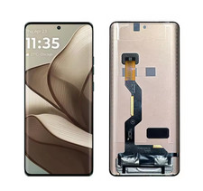 For Motorola Edge 50 P-OLED Display Touch LCD Screen Digitizer Replacement Frame