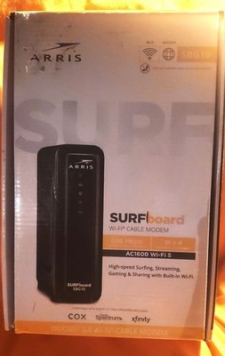 ARRIS SURFboard  SBG10 DOCSIS Combo 3.0 Wifi Cable Modem & Router