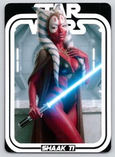 Star Wars Shaak Ti Hot Spicy Custom Trading Card ACEO