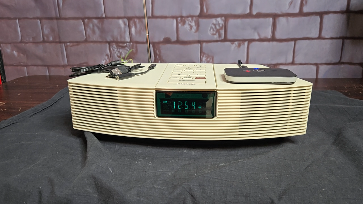 BOSE Wave Radio AWR1-1W AM/FM Radio Alarm Clock W/Bluetooth&USB