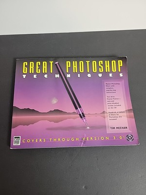 Great Photoshop Techniques Softcover - 1994by Meehan, Tim Rare