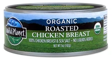 Wild Planet Organic Roasted Chicken Breast With Rib Meat Skinless and Boneles...
