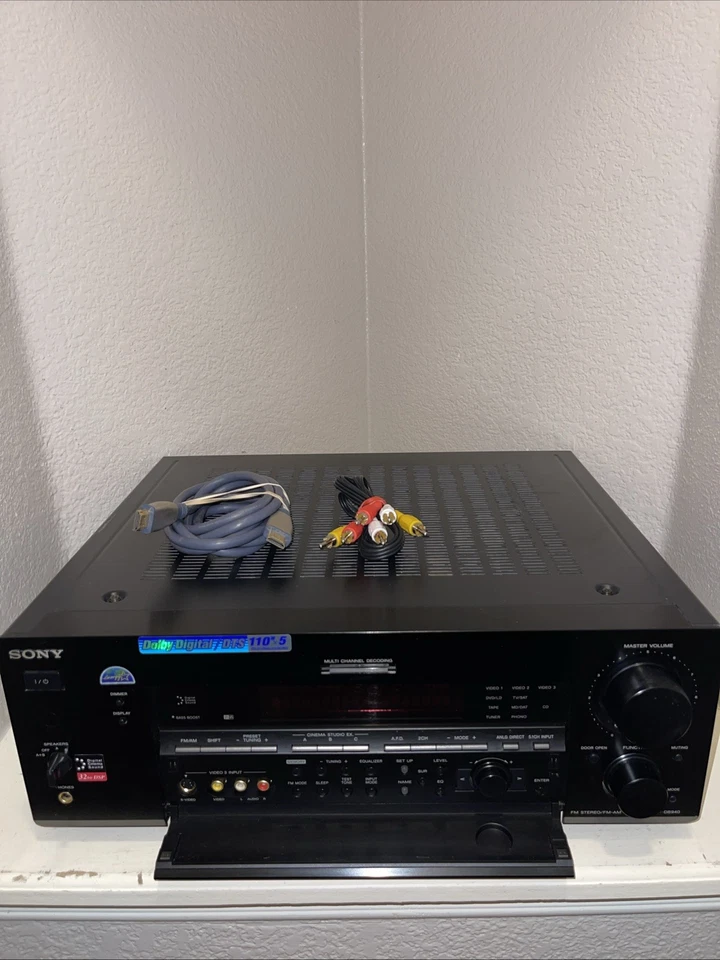 Sony STR-DB940 5.1 Channel 550W Receiver Dolby Digital - Image 2 of 4