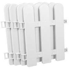  4 Pcs Graves Decoration Fences Landscaping Edging Flowerbed Courtyard