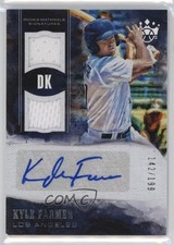 2018 Diamond Kings DK Rookie Materials Signatures /199 Kyle Farmer Auto 6fs
