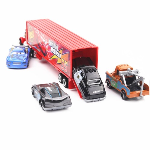 Set Coches Disney Cars 3 McQueen + Camión Mack y Amigos Juguetes Niños - Imagen 6 de 13