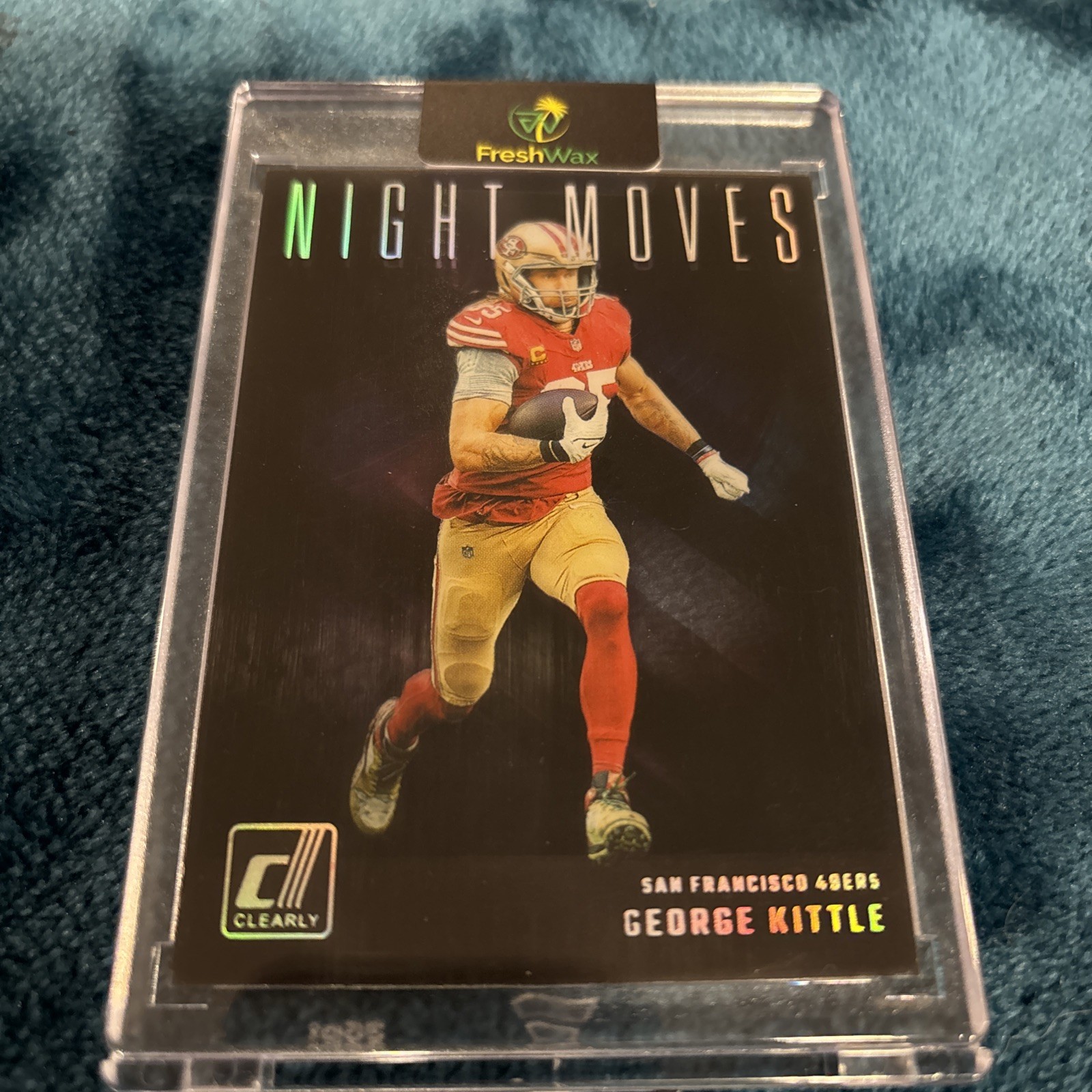2024 Clearly Donruss George Kittle Night Moves Case Hit San Francisco 49Ers #15