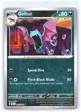 GOLBAT 028/064 REVERSE HOLO SHROUDED FABLE POKEMON TCG CARD