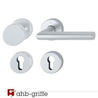 Hoppe Wechselgarnitur Amsterdam Rosette Sertos® Alu Natur We TüRdrüCker