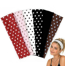 Polka Dot Headbands for Women Trendy Women Hair Accessories: Cute Head Bands for