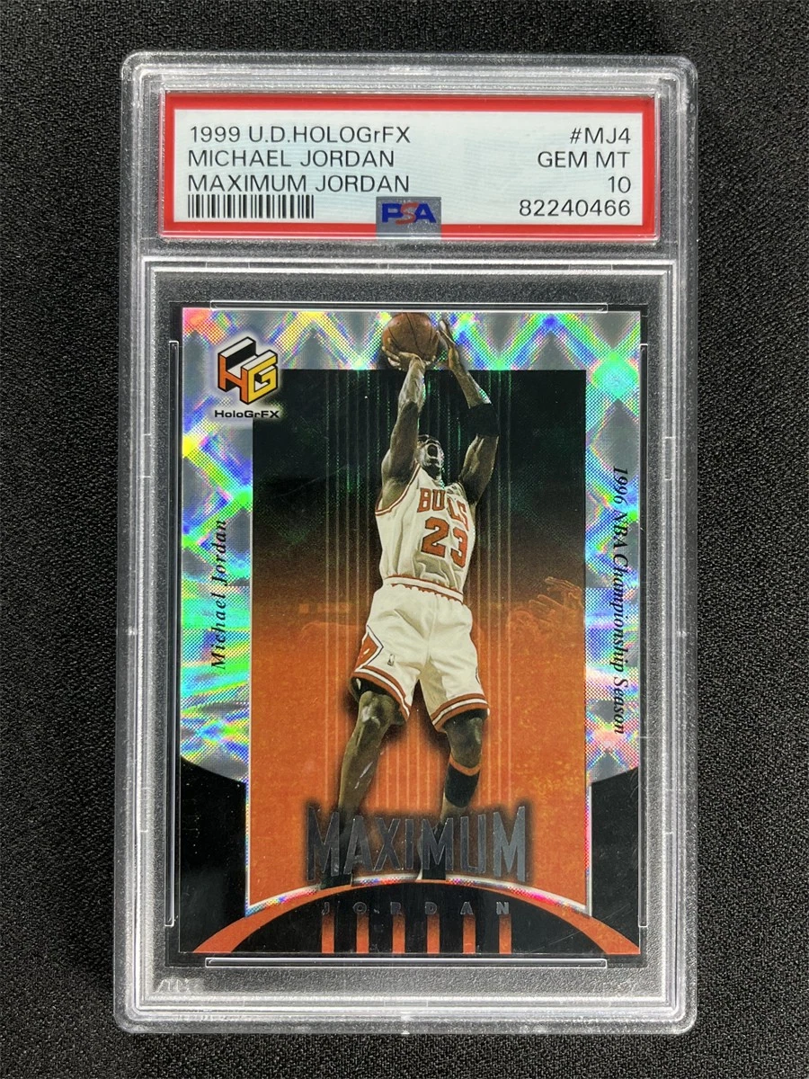 Michael Jordan PSA 10 Graded Basketball Trading Cards for sale | eBay