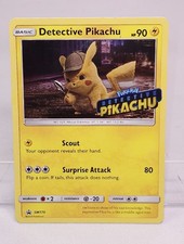 Detective Pikachu SM170 Black Star Promo Holo Stamped 2019 Very Good Sharp! on eBay