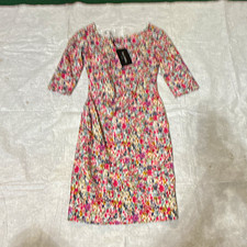 Sara Campbell LTD Primrose Dress 3/4 sleeve round neck size 2 petite lined