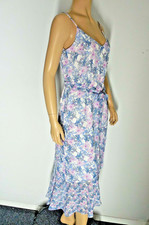 VINCE CAMUTO Dress size 0 multi color floral print faux wrap Spaghetti straps NW
