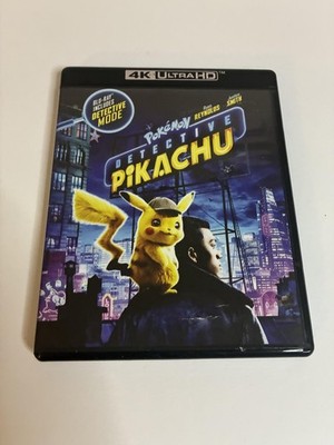Pokémon Detective Pikachu 4K Ultra HD Blu-ray Ryan Reynolds Justice Smith Movie