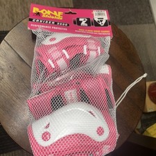Bone Shieldz Cruiser 3000 Knee Elbow Wrist Guards PINK Youth New