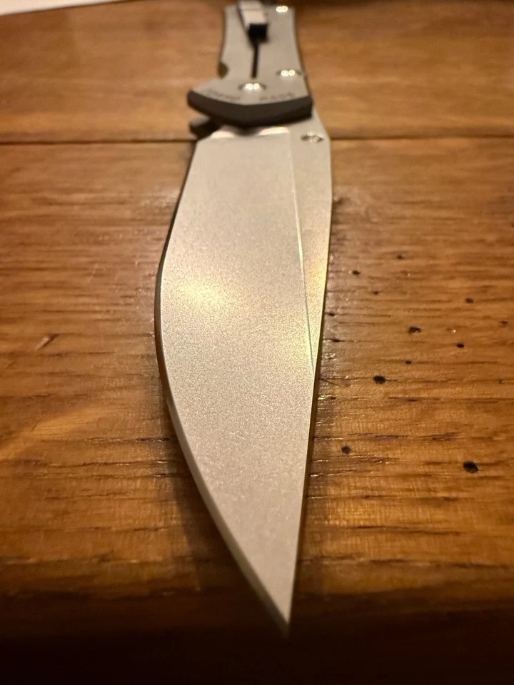 NEW! Chris Reeve Knives Large Sebenza 31 Forever Flag RH Glass Blasted - Image 2 of 4