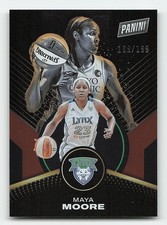 2025 Panini WNBA Player of the Day #62 Maya Moore Orange #/199