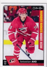 16/17 OPC UPDATE SEBASTIAN AHO RC ROOKIE CARD #687. rookie card picture