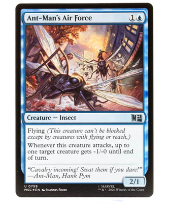 Ant-Man's Air Force Marvel Super Heroes 0759 MTG Foil NM