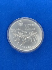 Moneta D'Argento XXI Olimpiade 1976 Montreal