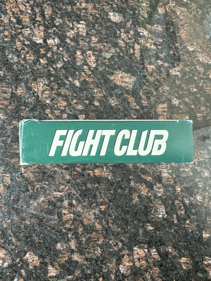 Fight Club - VHS - 20th Century Fox Premiere Series 2000 Brad Pitt Cult Classic Foto 3 de 4