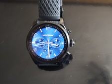 Montblanc Summit 2+ mit Kautschukarmband mit Faltschließe und Ladegerät schwarz,