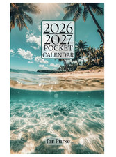 Pocket Calendar 2026-2027 for Purse: Small 2-Year Monthly Planner from January 2