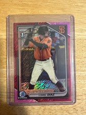 2024 Bowman Chrome - Prospects Lisbel Diaz #BCP-194 Fuchsia Shimmer Refractor...