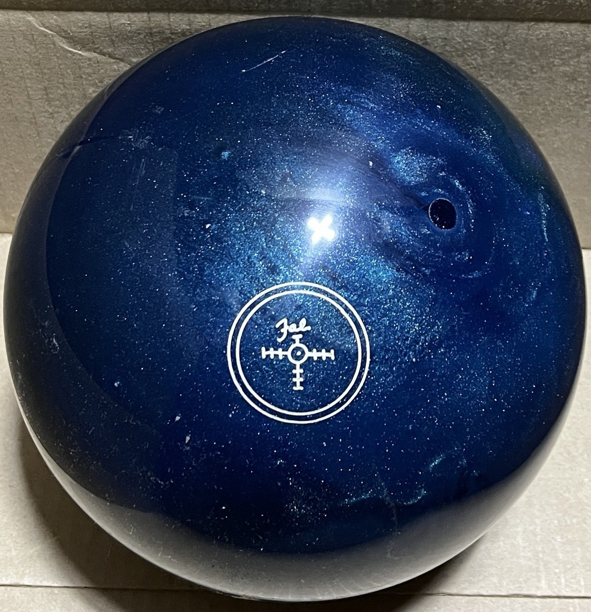 fab Hammer Nail Blue Pearl Urethane 16 lb Bowling Ball New no Box