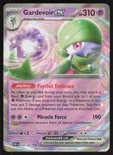 Carta Pokemon Gardevoir ex Holo 029/091 NM SV: Destino Paldeo