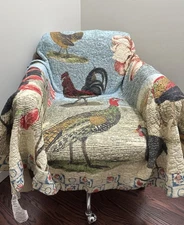 John Derian Target Blanket Quilted Throw Bird Collage Quilt NWT Sold Out Limited