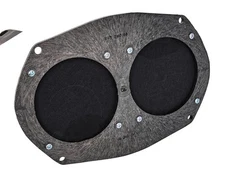 JEGS 48395 Dual Dash Speakers 1956-1959 Ford Fairlane 1959 Ford Galaxie 3.500 in