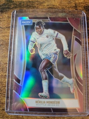 2025 Parkside NWSL Pacific Nerilia Mondesir Red Parallel #141 Seattle Reign
