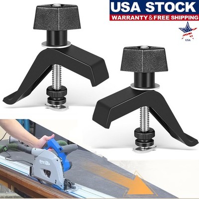 For Kreg Track Clamps Fit Accu-Cut Saw Guide Clamp Trak Mini Trak KMA7520 2 Pack