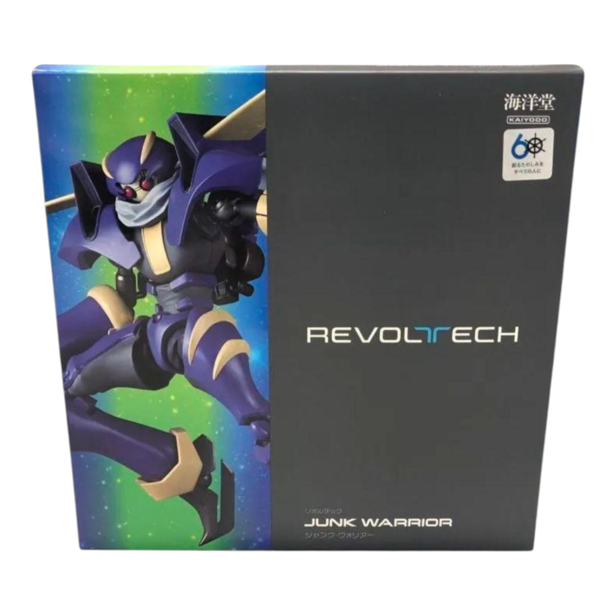 Kaiyodo Revoltech Yu-Gi-Oh 5D's Junk Warrior Action Figure Japan