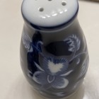 Pier 1 Imports Mandarin Blue & White Salt & Pepper Shakers Set Porcelain 3 1/2” — photo 8