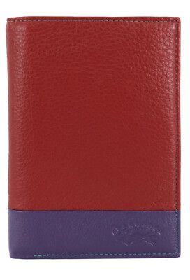 Bruges - Porte-monnaie à Bouton Pression Marron