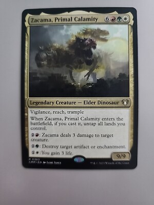 mtg zacama primal calamity commander deck Zacama, Primal Calamity (Judge) | Promo