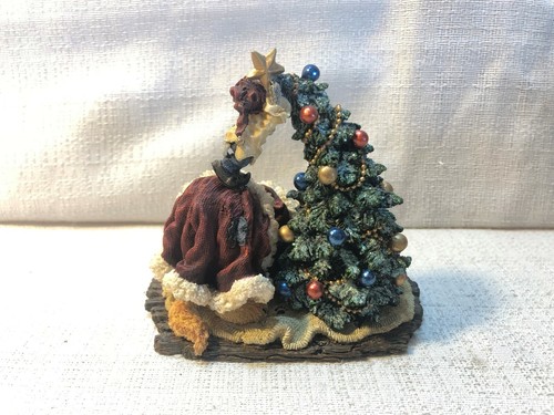 Boyds Bear Purrstone Mrs Claws Topper Hang In There Weihnachten 2E Figur 371015 - Bild 3 von 7