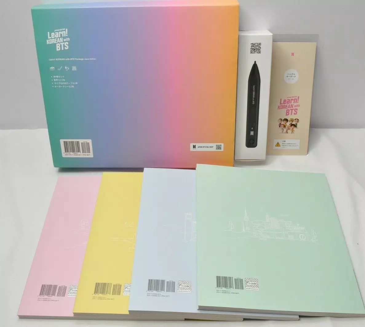 BTS LEARN KOREAN with BTS Package Japan Edition 2020 K-POP Teaching Material