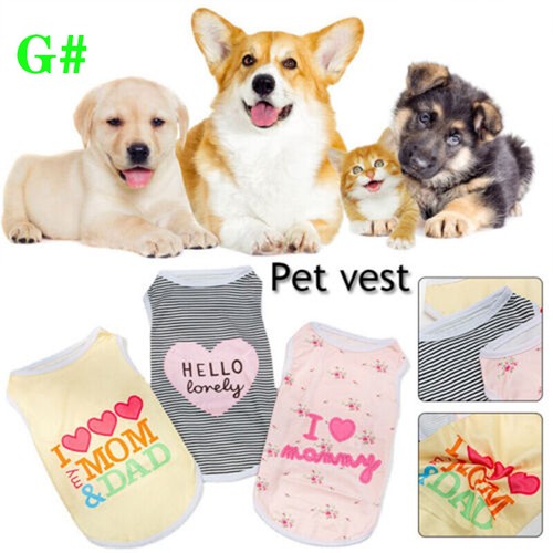 Süß Für Haustiere Petit Dog T-Shirts Forpuppy Chihuahua Sommersturm % - Picture 8 of 41