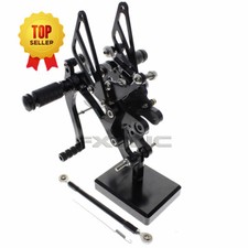 FXCNC Front Rearsets Foot Peg Footrest Pedal For Yamaha YZF-R1 1998-2003 2003 05