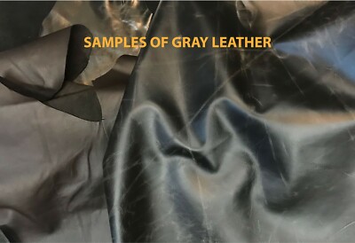 Whole leather hides - full cowhide - approximately 36 SF.  Various Colors