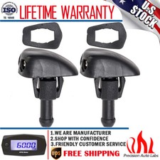 2PCS Universal Car Windshield Wiper Nozzle Sprayer Washer Spray Nozzle Sprinkler