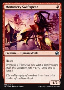 Monastery Swiftspear #140 Iconic Masters MTG Uncommon